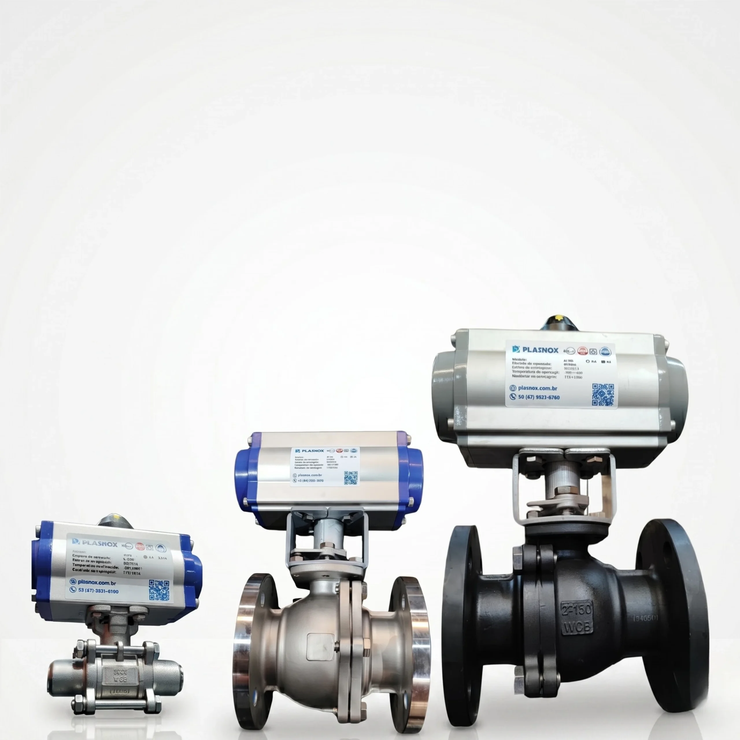 Imagem Linha de Montagem Valvulas atuadas - linha de montagem