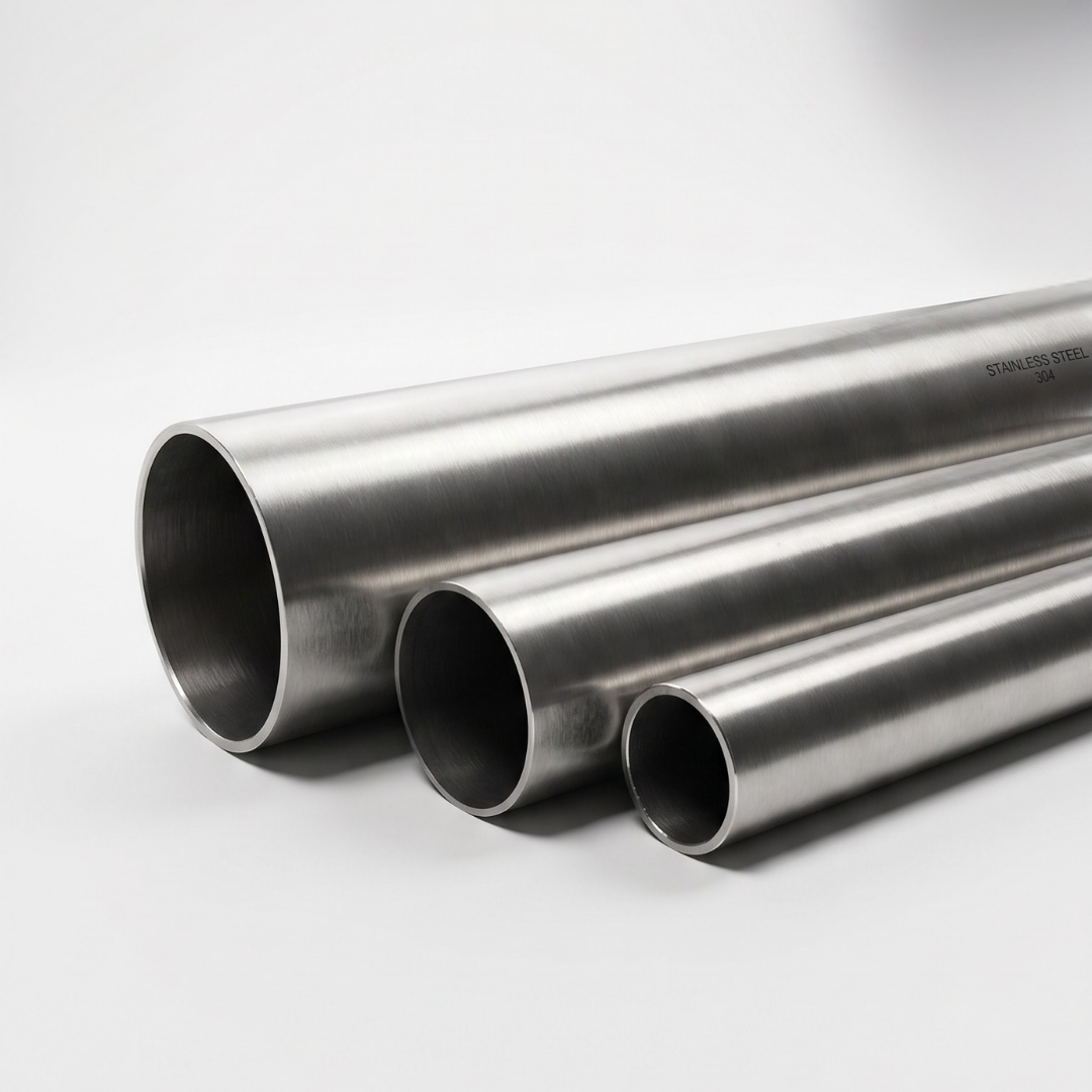 Tubos inox escovado Plasnox